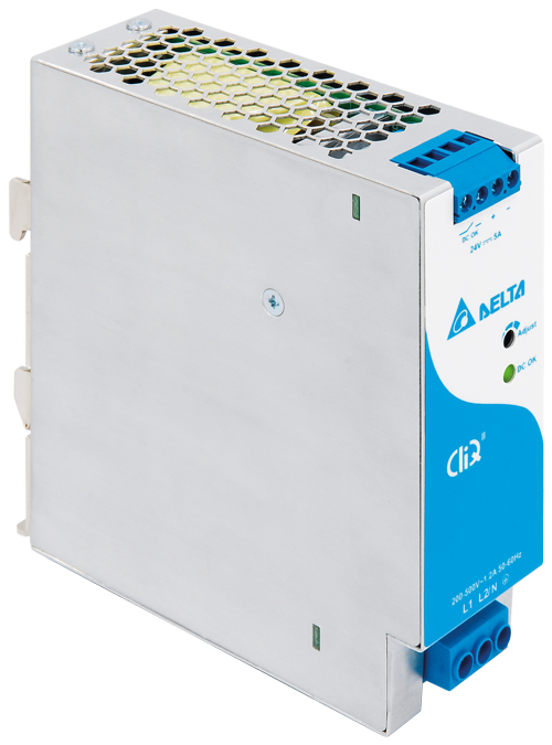 Delta announces DRP-24V120W2BN DIN rail power supply