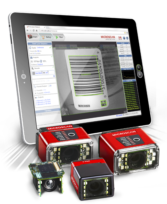 Microscan adds MicroHAWK barcode accessories