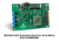 Microchip Announces MCP391X Energy-Measurement Analog Front Ends