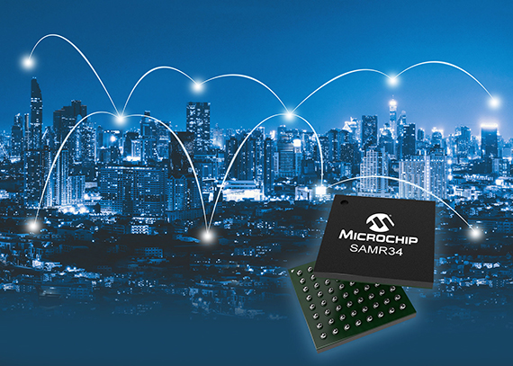 Microchip Technology introduces SAM R34/35 LoRa System-in-Package (SiP) family