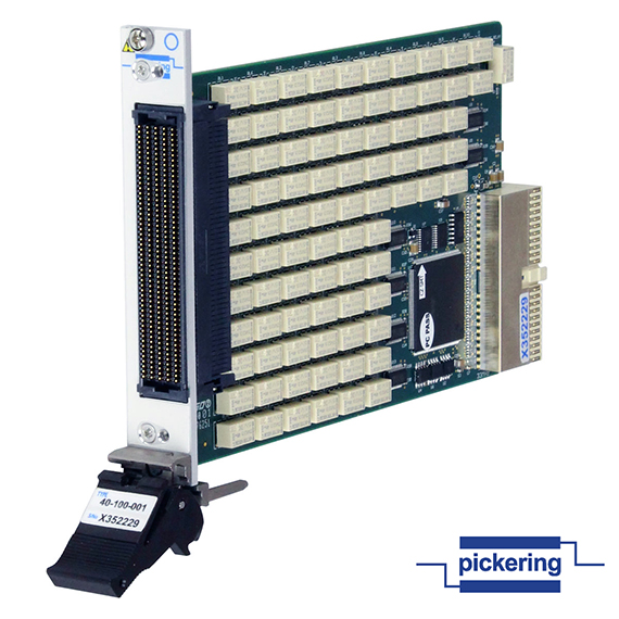 Pickering introduces high-density 2 amp PXI relay module