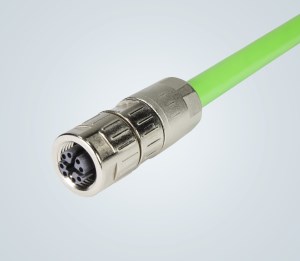 Harting releases female M12 Slim Design Ethernet connector