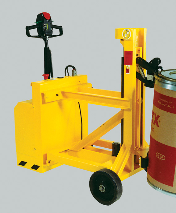 Liftomatic Material Handling introduces Ergo-PWPL-750 powered drum handling transport
