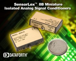 Dataforth Adds Voltage and Bipolar Current Output Analog Signal Conditioners