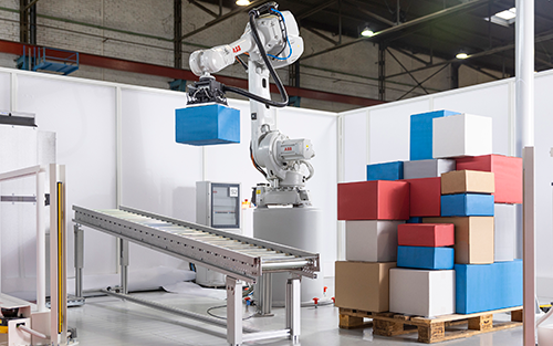 ABB's Robotic Depalletizer Solution Reduces Complexity in Logistics and Improves Efficiency