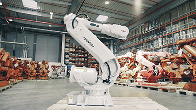 ABB works to enhance sustainability with recycled and remanufactured robots