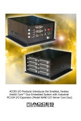 ACCES I/O announces LVDT-8A LVDT signal conditioner