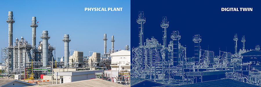 Figure 2: Digital twin simulation provides a safe, risk-free environment for training operators to respond to abnormal conditions, and for engineers to test and validate control logic changes.