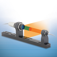 Spectral colour measurement of transparent materials