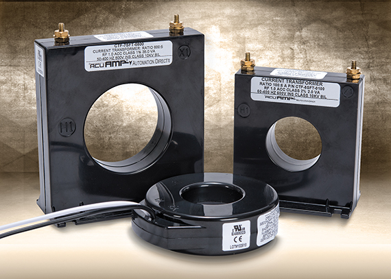 AutomationDirect introduces AcuAMP Solid Core current transformers