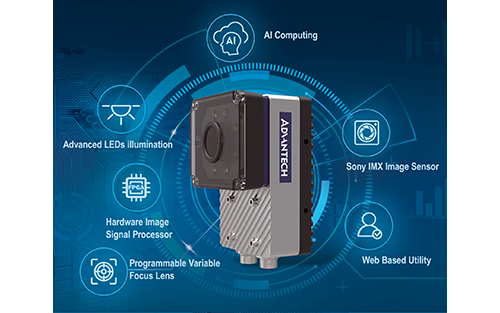 Advantech Releases All-in-one AI Camera for Industrial AI Vision Applications