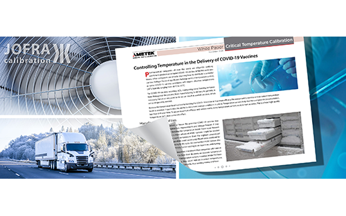 Controlling Temperature in the Delivery of COVID-19 Vaccines