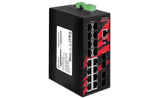 Antaira Launches an Update to the 20-Port Fiber Rich Managed Switches
