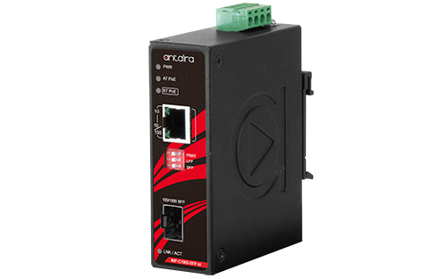 Antaira Gigabit Fiber-to-Ethernet Media Converters Are Ideal for Industrial Networks That Require Long Distance
