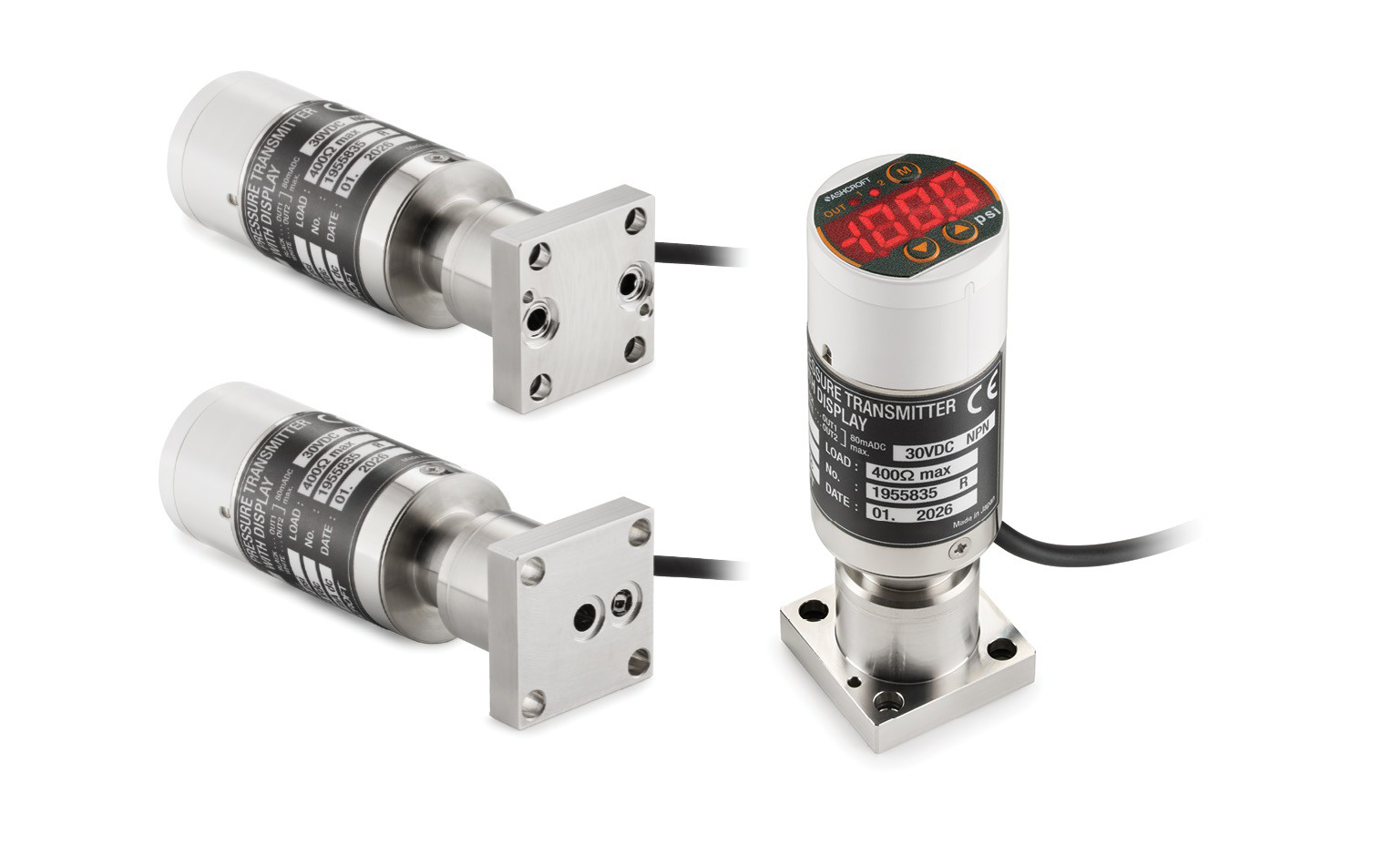 Thumbnail for Ashcroft Introduces ZT61 Pressure Transmitter with Rotatable LED Display, Designed for High-Purity Semiconductor Gas Systems