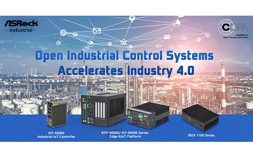 ASRock Industrial Partners with COPA to Unveil World’s First Open-Process-Automation-Based Control System