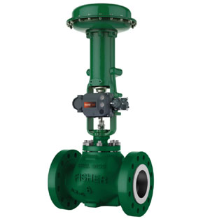 Figure 6: The heart of any compressor system is the anti-surge control valve (Fisher™ easy-e™ EW shown), which must respond instantly to avoid severe equipment damage during surge events.