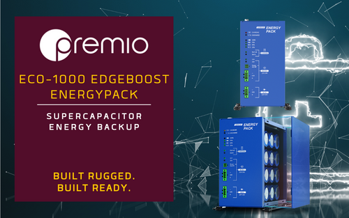 Industrial-Grade Supercapacitor for Redundant Power