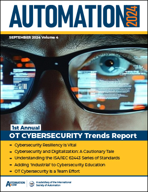 AUTOMATION 2024: 1st Annual OT Cybersecurity Trends Report (September)