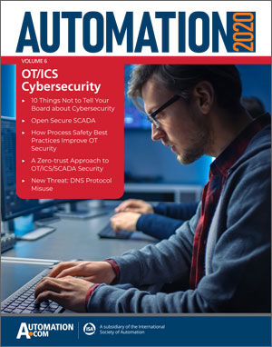 Automation 2020: OT/ICS Cybersecurity