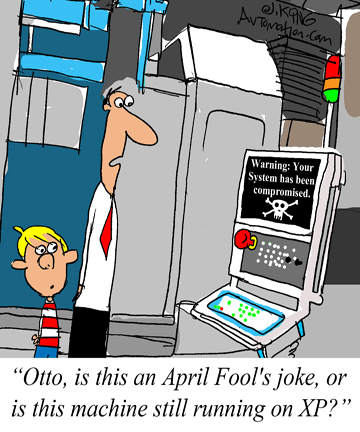 Otto Mation Comic Caption Contest - April 2, 2014