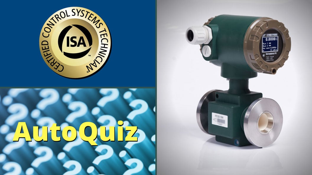 AutoQuiz: What Flowmeter Does Not Use an Obstruction?