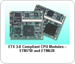 AXIOMTEK introduces ETX 3.0 CPU Modules