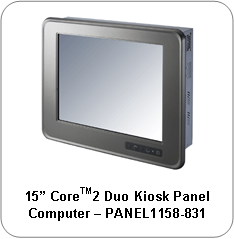 AXIOMTEK releases PANEL1158-831 Panel Computer