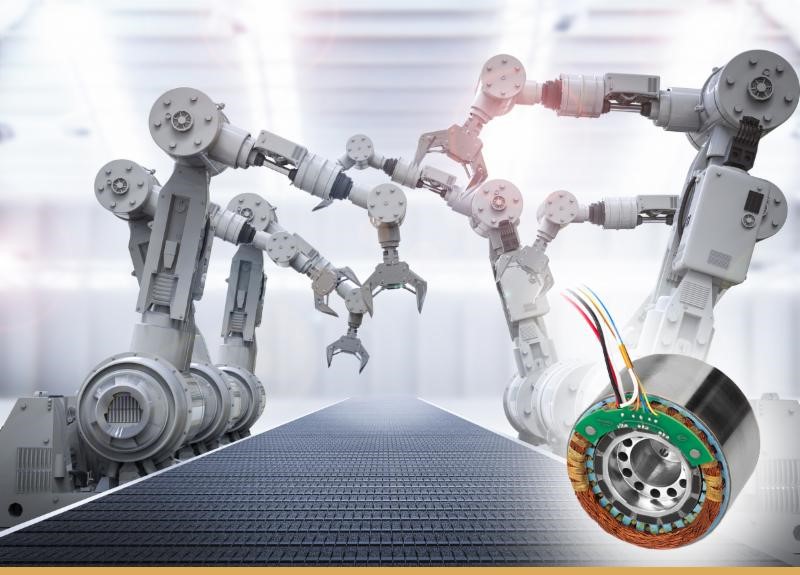 BEI Kimco announces DIP26-08, DIP30-11 & DIP38-13 frameless motors for robotic applications
