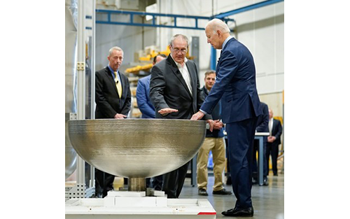 Sciaky's Electron Beam Additive Manufacturing Technology Introduced to President Biden