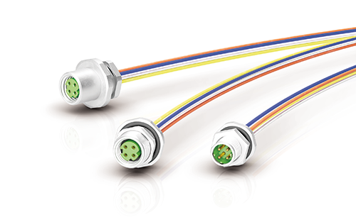 Binder's M8-D Connectors with Single Wires Enhance Transmission Efficiency for Factory Automation and More