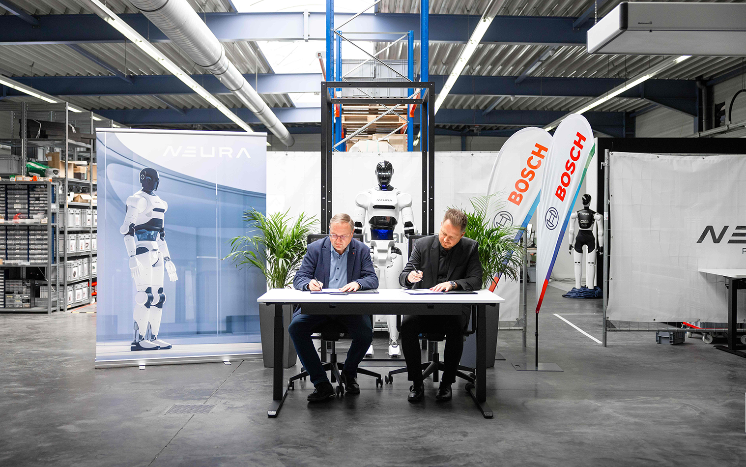 Thumbnail for NEURA Robotics and Bosch Forge Partnership for Humanoid Robotics 'Made in Germany'