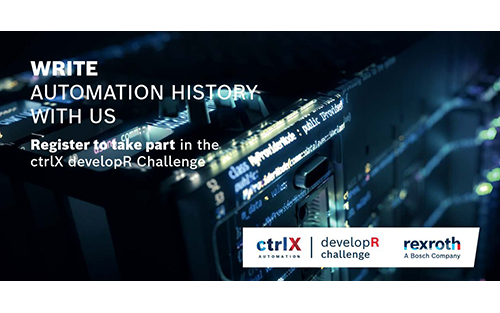 Bosch Rexroth Challenges Automation Programmers to Develop ctrlX CORE Apps in New Contest