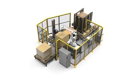 Brenton introduces RPX-SW series of modular robotic palletizers integrated with Orion automatic stretch wrapper