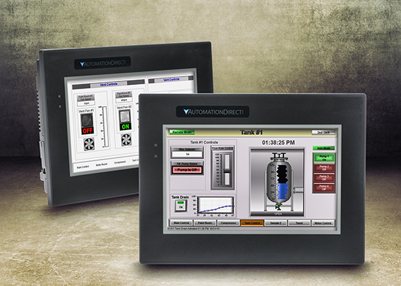 AutomationDirect announces 7" TFT model as part of C-more series of touch panels