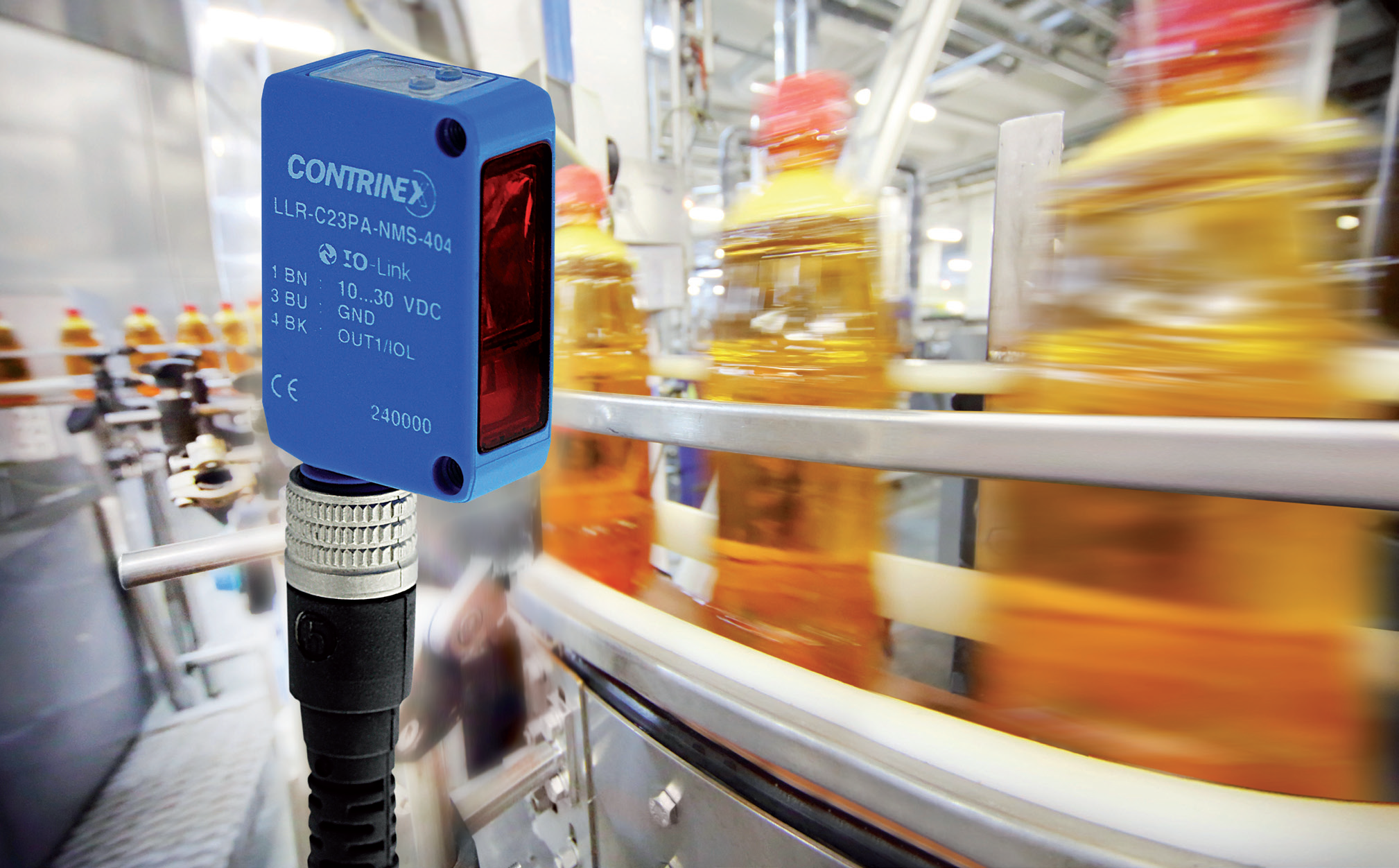 Contrinex Launches C23 Washdown Photoelectric Sensors