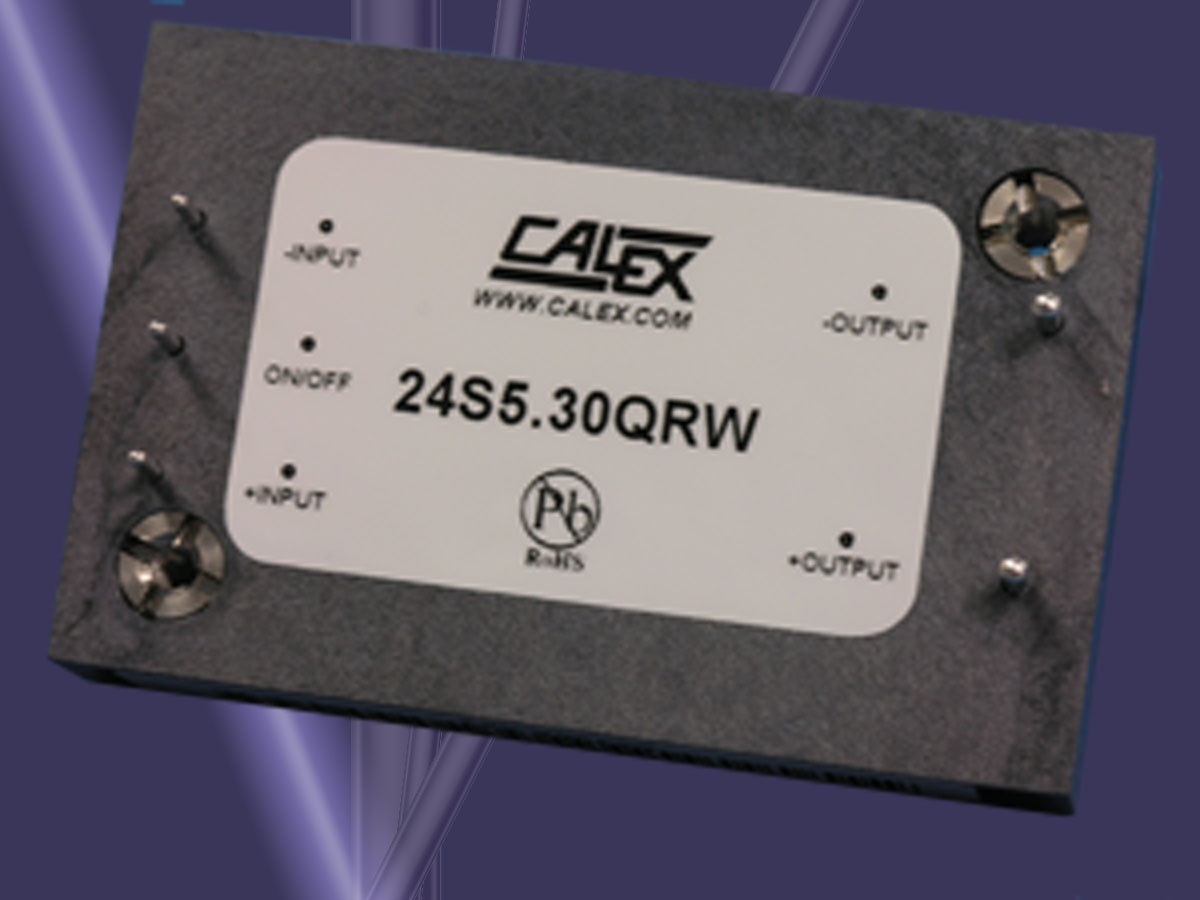 Calex announces QRW series of DC/DC converters