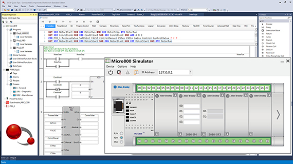 Rockwell Automation announces updates to Connected Components Workbench software