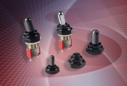 C&K announces silicone rubber boots for toggle switches
