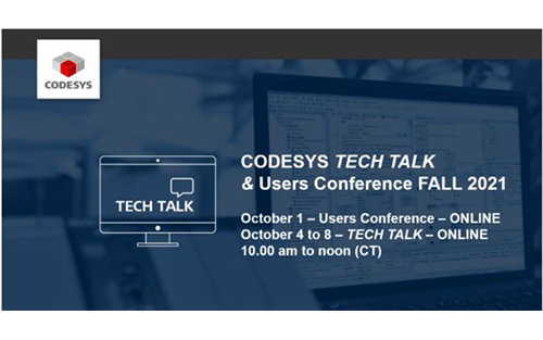 Automation Industry Expert Insights: CODESYS Tech Talk Fall 2021