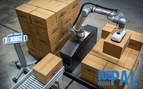 Columbia/Okura’s miniPAL® Now Featured as Part of Universal Robots UR+ Application Kits