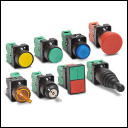22mm Plastic Push buttons, Selector Switches and Lights