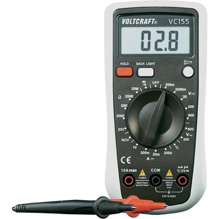 Conrad announces North American release of Voltcraft VC155 digital multimeter