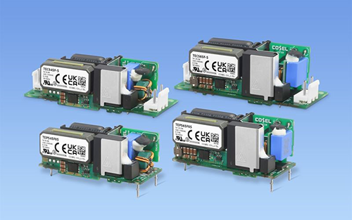 COSEL Launches New Generation of Ultra-compact, High Efficiency Power Supplies for Industrial Applications