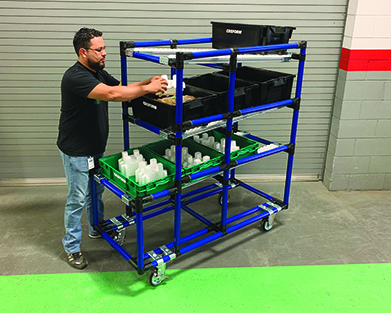 Creform announces creation of mobile heavy-duty flow rack