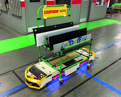 Creform releases model CA-B50100-BST NSI AGV with kitting cart