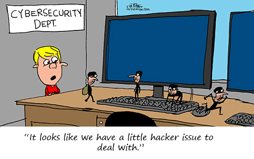 Otto Mation Comic Caption Contest: Cybersecurity Month