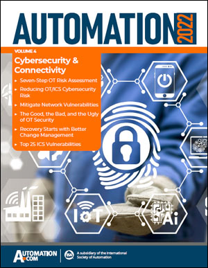 Automation 2022 Volume 4: Cybersecurity & Connectivity