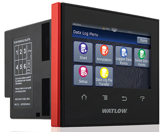 Watlow introduces D4T w/ INTUITION data logger