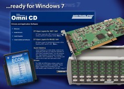 Data Translation releases Windows 7 drivers for DAQ boards